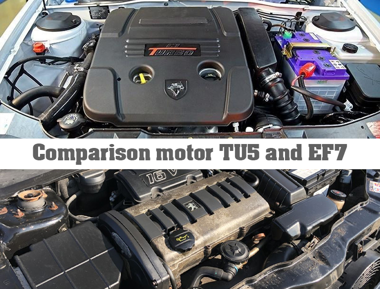 مقایسه موتور tu5 و ef7